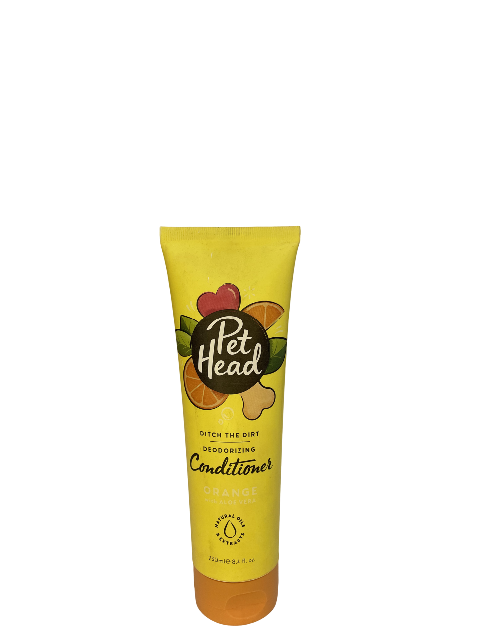 Condicionador Pet Head Ditch The Dirt Laranja com Aloe Vera